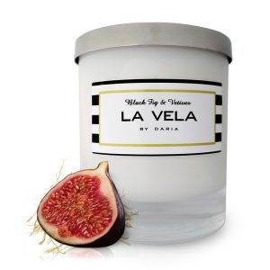 Black Fig & Vetiver Scented Soy Candle 20cl