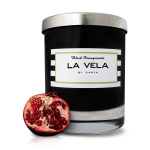 Black Pomegranate Scented Soy Candle 20cl