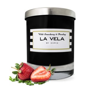 Wild Strawberry & Parsley Scented Soy Candle 20cl