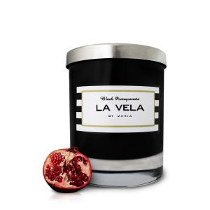 Black Pomegranate Scented Soy Candle 9cl