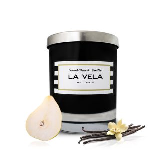 French Pear & Vanilla Scented Soy Candle 9cl